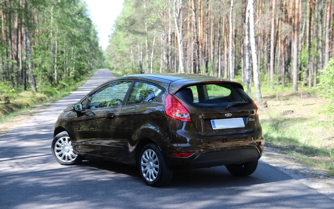 Ford Fiesta cena 21900 przebieg: 76000, rok produkcji 2011 z Kożuchów małe 781